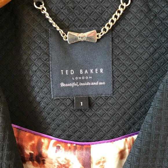 Ted Baker Black Coat - Picture 2 of 9